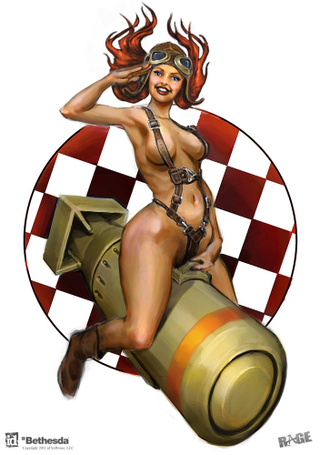 Illustration for article titled The Pretty Ladies, Mutants & Busted Old Cars of RAGE's Wasteland